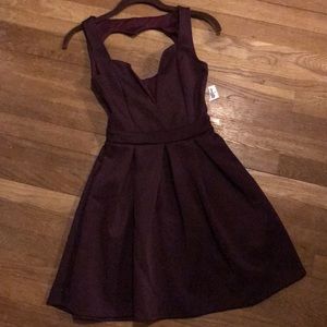 🔥 NWT 🔥 Charlotte Russe Maroon Dress